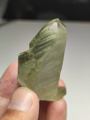 Chlorite Phantom Quartz Crystal Having Good Lustre & Nice Growth Skardu_Pak.