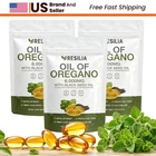 3 Pack Resilia Oil of Oregano 6000mg with Black Seed Oil Softgels – 60 Softgels