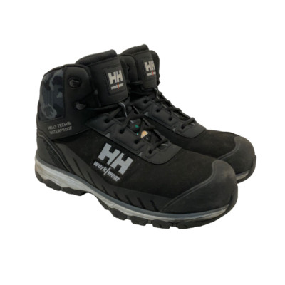 Helly Hansen Men's Mid Alum Toe Comp Plate Hiker Boots HHS241010 Black Size 10M