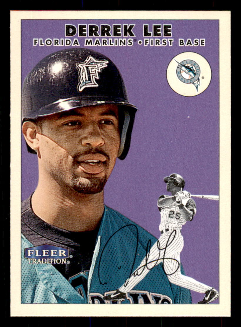 2000 Fleer Tradition  #61 Derrek Lee Florida Marlins