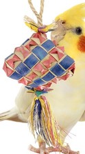 03413 Small Diamond Bird Toy Cage Toys Cages Foraging Chew Shredder