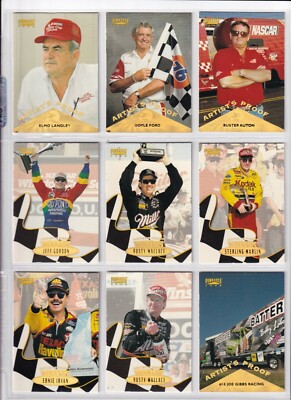 *1996 Pinnacle ARTIST PROOF PARALLEL #86 Rusty Wallace-ONE CARD ONLY!*