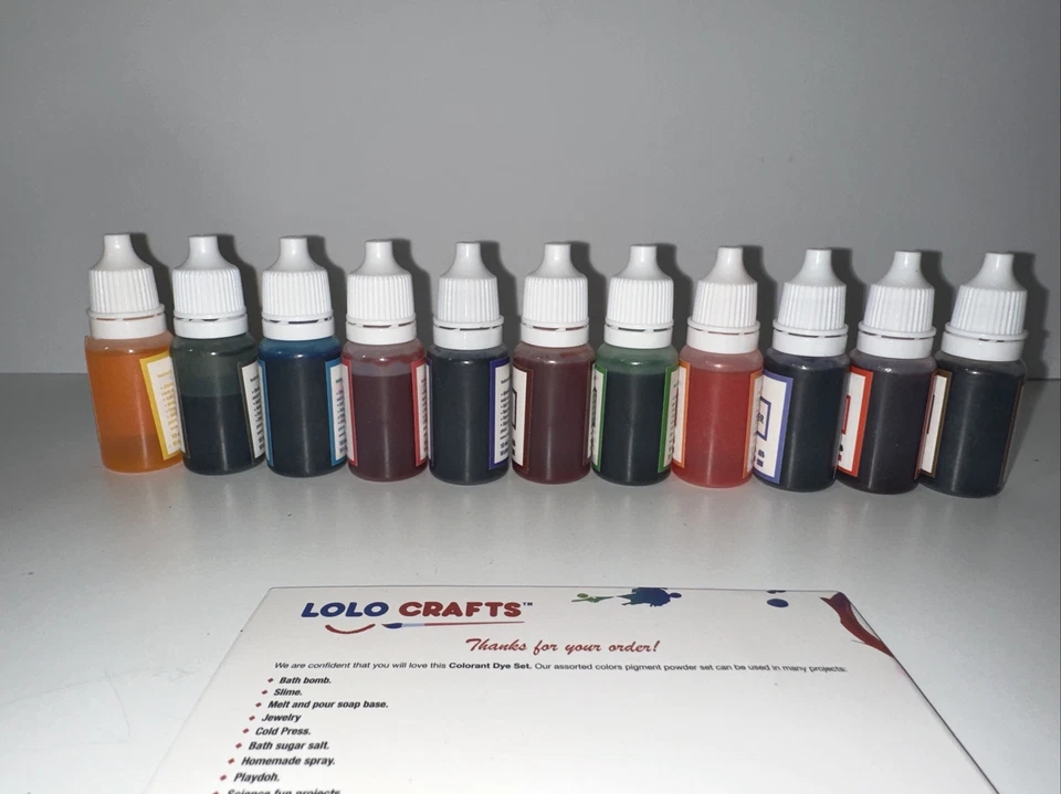 LOLO CRAFTS - Colorant Dye Set - 11 Colors - Image 2 of 4