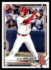2021 Bowman Draft  Ryan Holgate #BD-148 St. Louis Cardinals Baseball Card