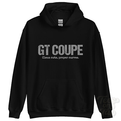 GT COUPE: Saubere Schnitte, richtige Kurven Hoodie Autofahrer Geschenk