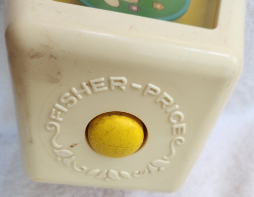 Vintage Fisher Price Turn and Learn Toy Baby Retro Educational 1978 USA - Picture 5 of 7
