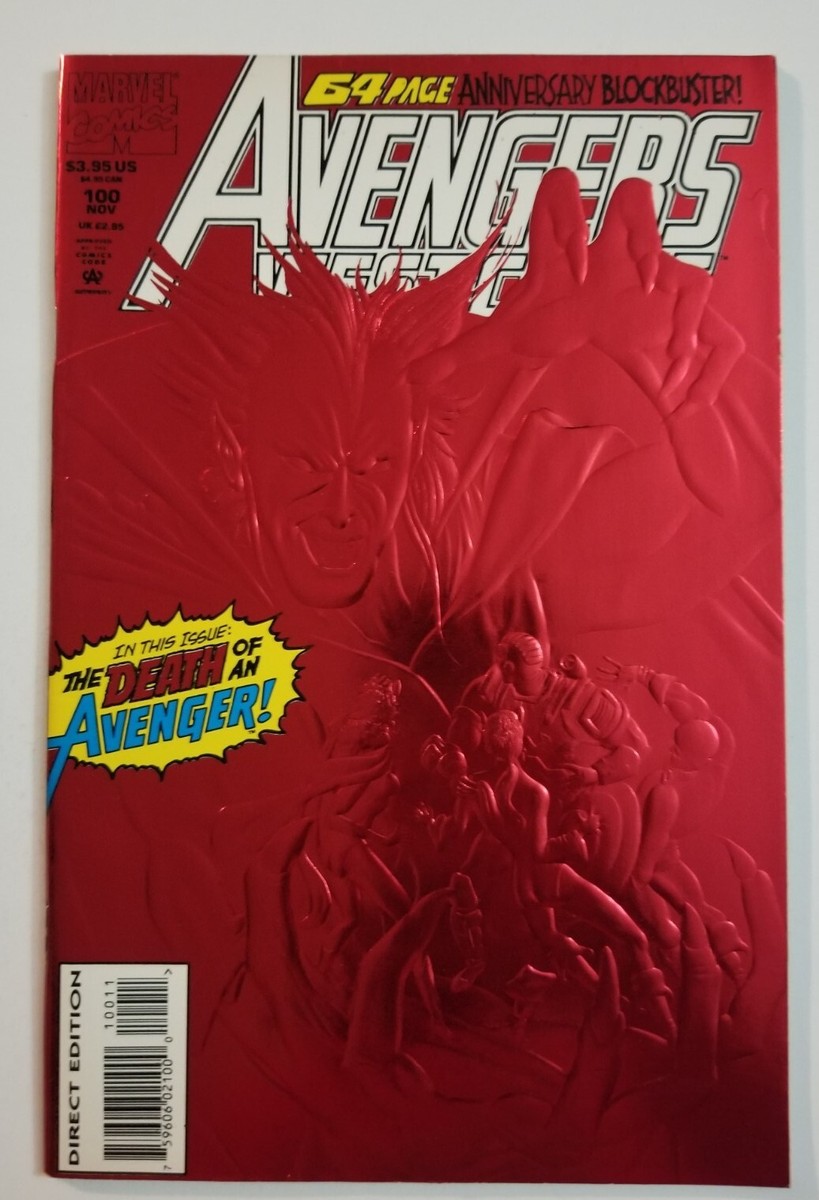 West Coast Avengers #100 (Marvel Comics, 1993) Red Foil Cover | eBay