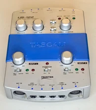 TASCAM US-122 USB Audio/MIDI Interface with Manual - For PARTS or NOT WORKING