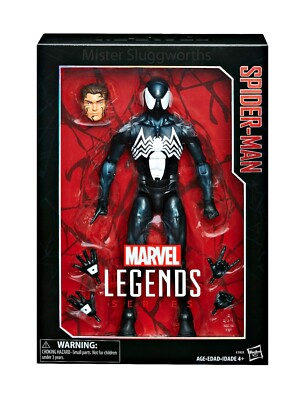ソフビナル　スパイダーマン　black suit ver. NEW Hasbro Marvel Legends Collector Series SYMBIOTE BLACK SUIT