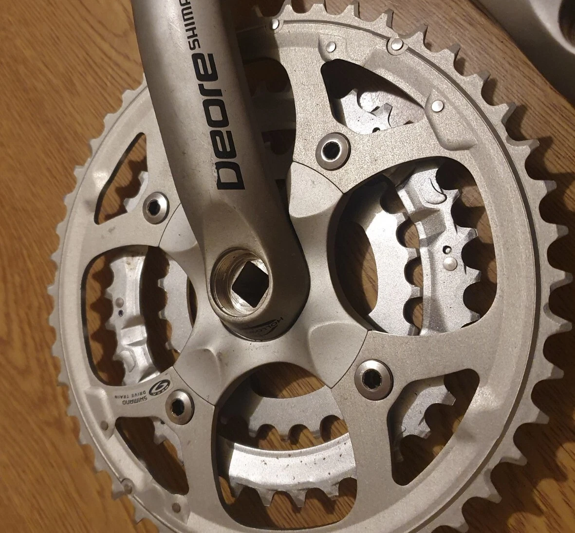 Shimano Deore Triple Chainset 48 36 26 FC M510 104 BCD 170mm NOS
