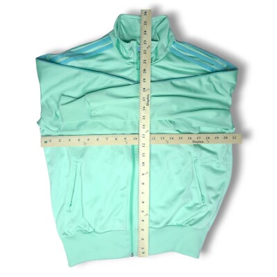 Adidas Originals Track Top Jacket In MINT 3 Arm Stripes Adidas Originals Track Top Jacket In MINT 3 Arm Stripes
