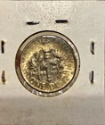 1986 D Dime With Starburst Reverse