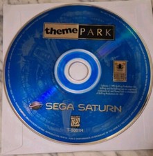 Theme Park Sega Saturn Video Game DISC ONLY TESTED