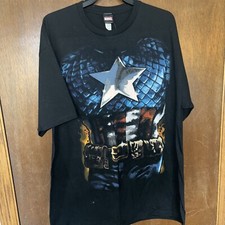 Marvel Captain America Full Body Tshirt Costume New XL