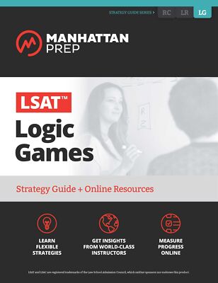 LSAT Logic Games: Strategy Guide + Online Tracker (Manhattan Prep LSAT Strategy 