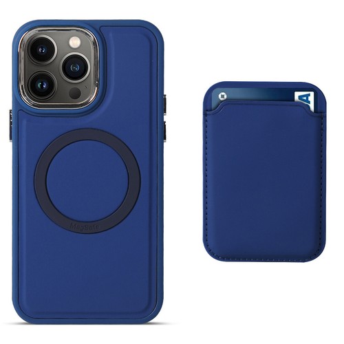 For iPhone 15 Pro Max 14 13 12 11 Magsafe Card Pocket Silicone Slim Case Cover - 第 12/21 張圖片