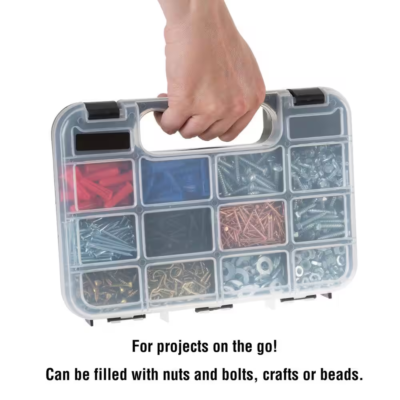 小物入れ APAS6050-16WK SMALL PARTS STORAGE ORGANIZER Portable 14-Compartment