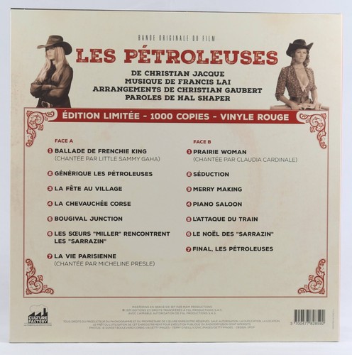 Francis Lai - Les Pétroleuses - LP - Limited Edition - Red - Culture Factory - Bild 2 von 4