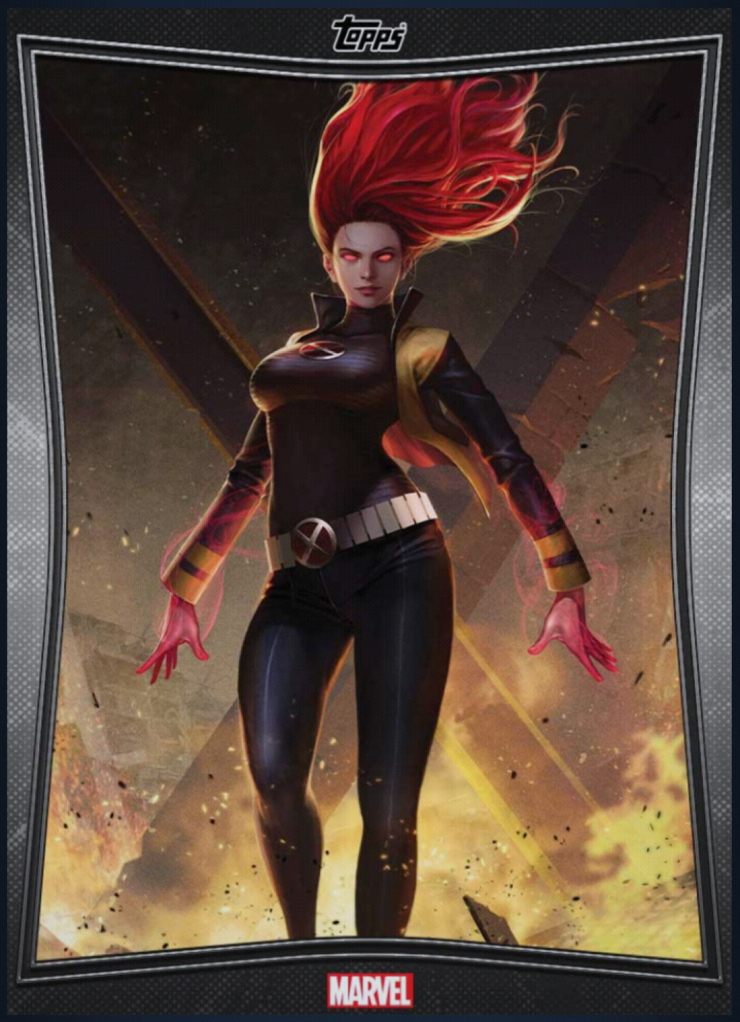 Jean Grey Phoenix Topps Then Award (cc#1103) Topps Marvel Collect Digital card