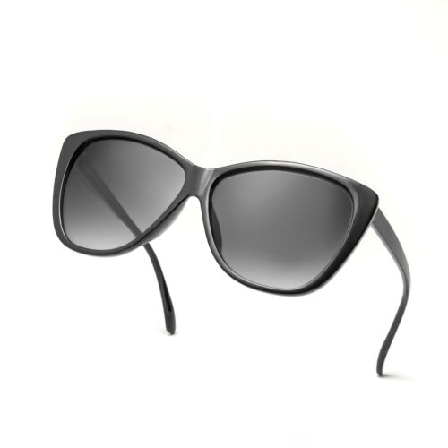 CAT EYE Women Sunglasses XXL OVERSIZED "KIRA" Cateye Square Shadz GAFAS CATEYE - Picture 20 of 28