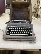 MONARCH By REMINGTON Typewriter  Leather CASE  Made in France Read More thumbnail
