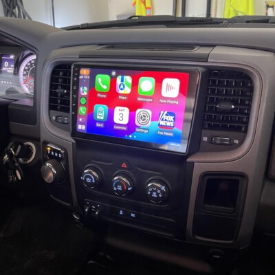9'' Carplay For Dodge Ram 1500 2500 3500 2013-2019 Stereo Radio FM GPS Navi