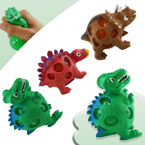 Banana Squeeze Stress Ball Stress Relief Animal Dinosaur Fidget Sensory Toys UK - Picture 38 of 79