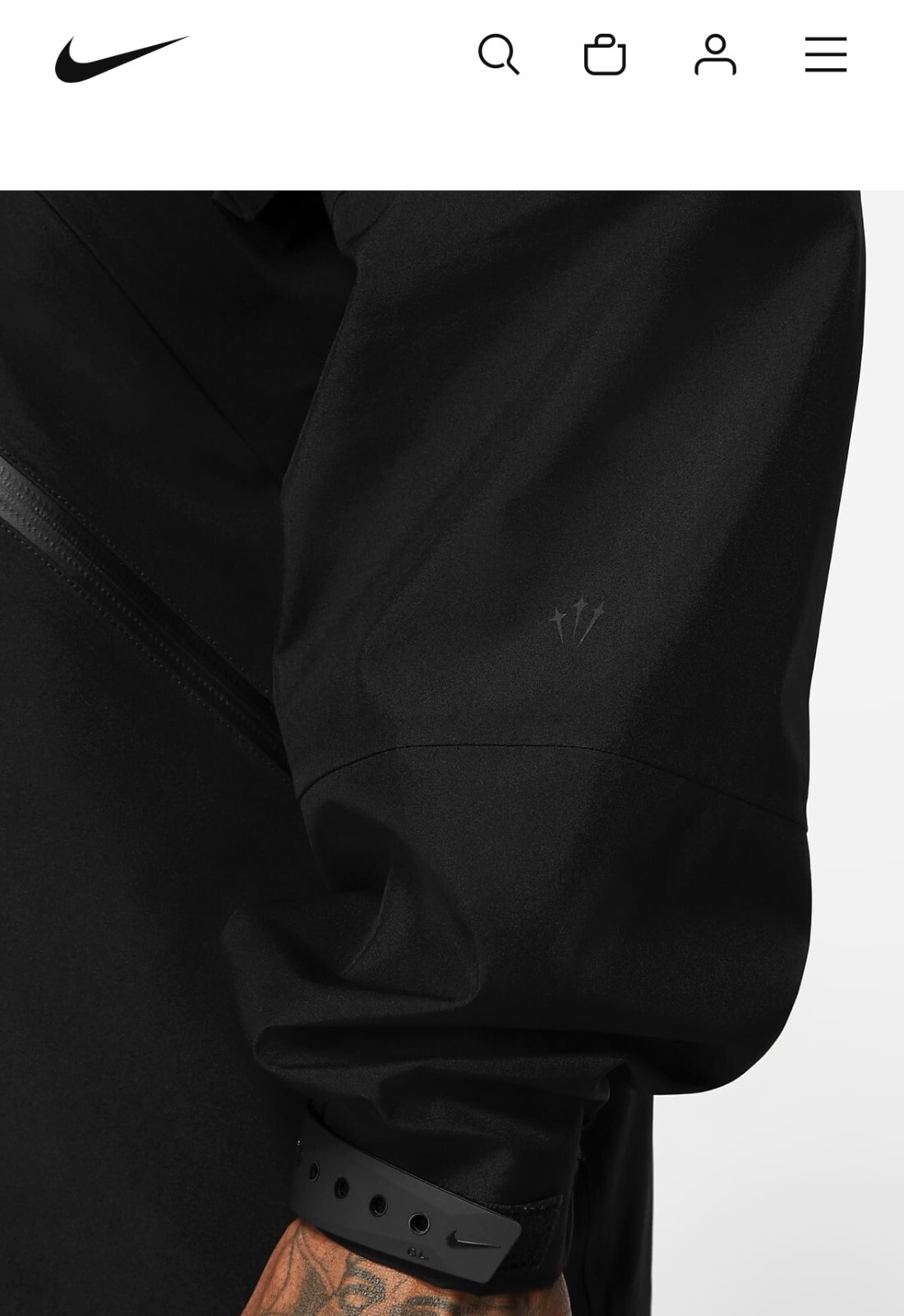 Nike X Nocta Goretex Tech Jacket Rare Drake OVO image 8