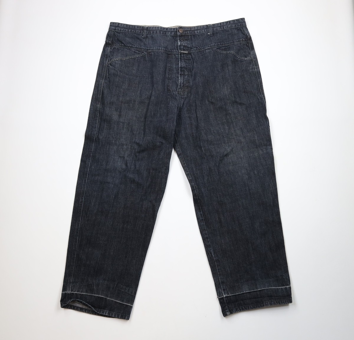 Vintage 90s Marithe Francois Girbaud Mens 44x30 Distressed Baggy