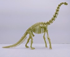 Tiny Perfect Dinosaur Series, BRACHIOSAURUS in Fossilized Egg w/ Buildable Model