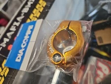 DIA-COMPE SEAT POST CLAMP Gold  25.4mm 1" Fit 7/8" Seatpost SE GT bmx bike new