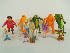 Bundle Joblot 11 Scooby Doo Toy Figures Inc Villains Pirate Ghosts Swamp Monster