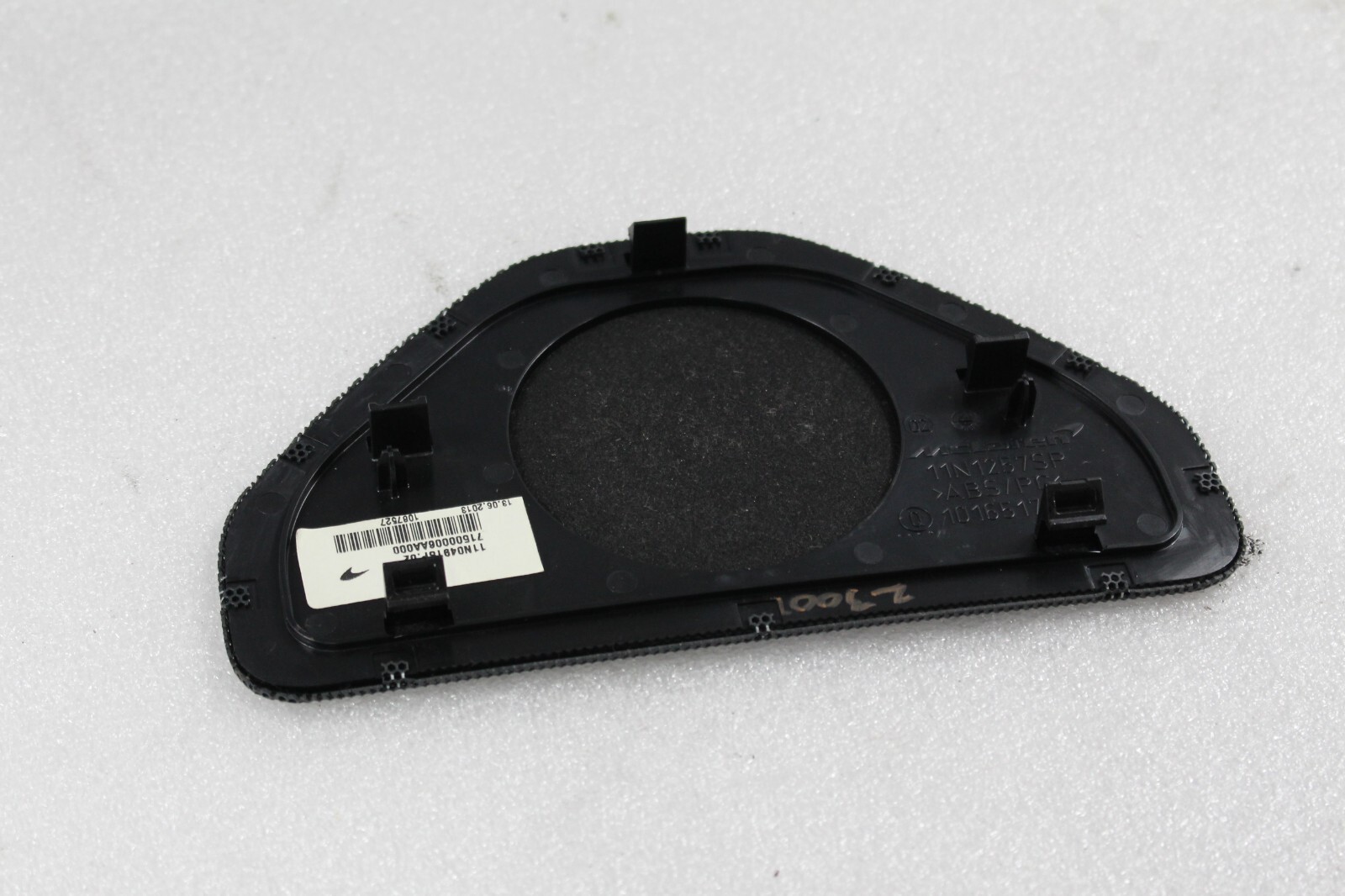 Mclaren MP4-12C, Rear Speaker Cover, Used, P/N 11N0491SP