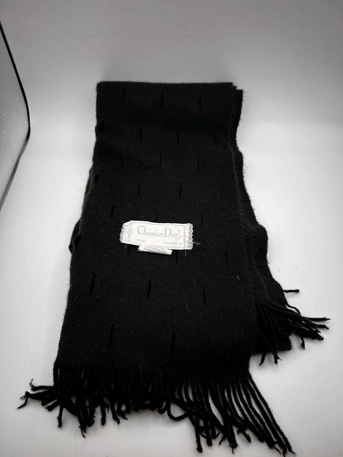 Foulard noir Christian Dior 