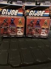 GI Joe Nano Metalfigs New 2020 Jada Hasbro 6 figures Cobra Die cast 2pk