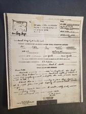 APO 403 KNUTSFORD, ENGLAND, UK 1944 WWII Army Cover 93rd SIGNAL V-MAIL Letter