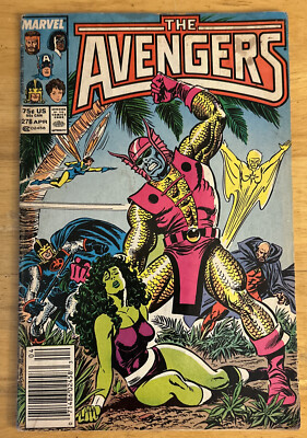 #ad #ad Avengers 278; Stern Story Buscema Art; Wasp Leaves Team Tyrak App; Spider Man Ad $34.25