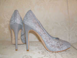 grey lace shoes