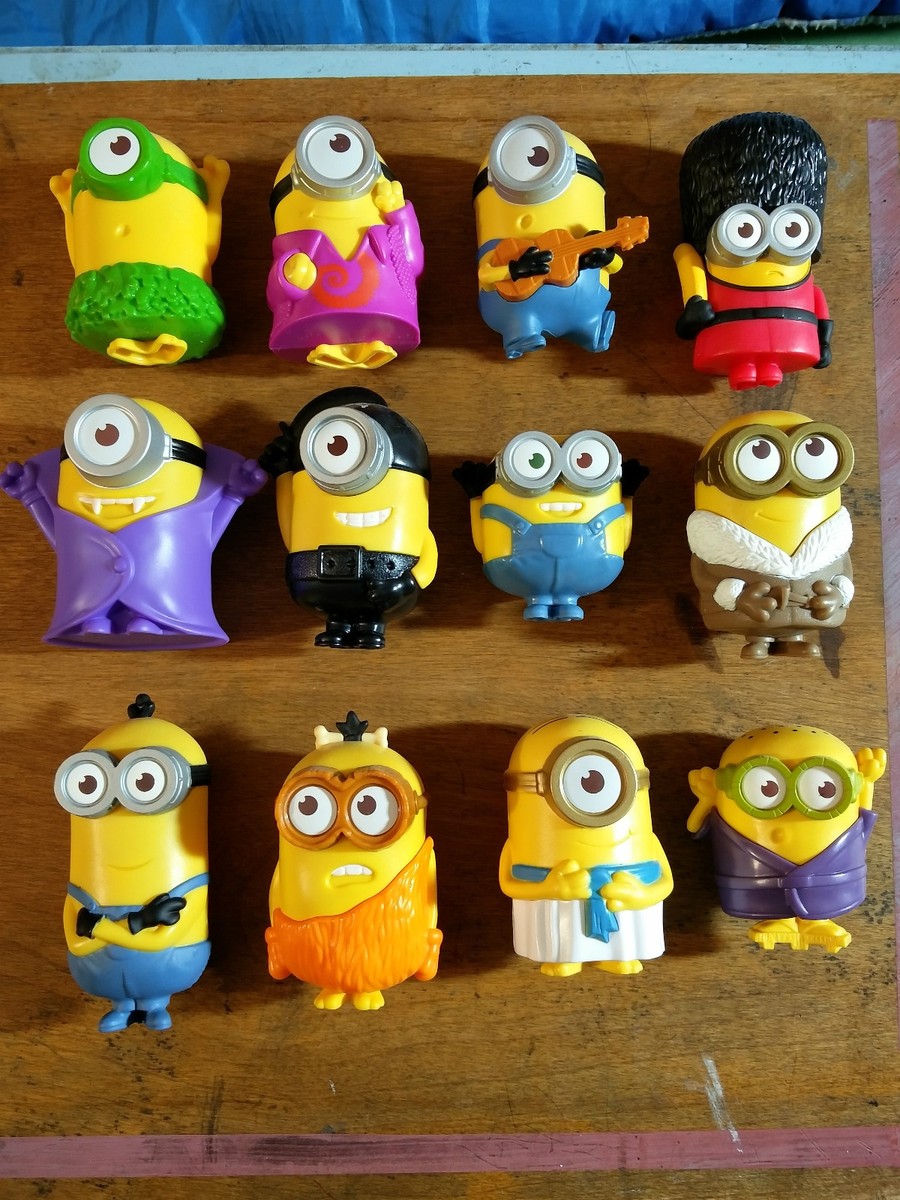 McDonalds Minions Happy Meal Toys 2015 FULL SET 1-12