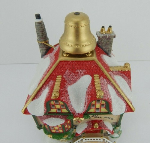 DEPT 56 Nordpol Serie Ulysses der Weihnachtsglockenmacher #56955 mit LT-Kabel, Box - Bild 4 von 12