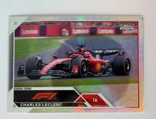 2023 Topps Chrome Formula 1 F1 Drivers #7 Charles Leclerc Refractor