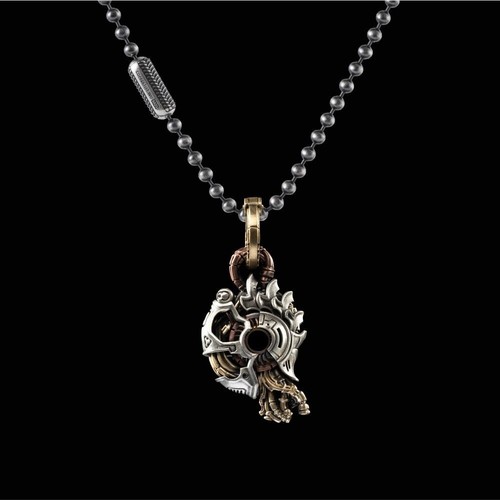 Steampunk Nautilus Pendant - Picture 13 of 13