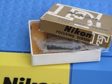 Nikon F focusing screen type G4 with BOX, US SELLER "LQQK" NICE