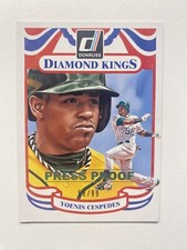 2014 Donruss Diamond Kings Press Proof #230 Yoenis Cespedes /99