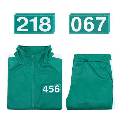 Amscan Official Squid Game Player 456/001 Costume Adult Fancy Dress Cosplay - Picture 8 of 31