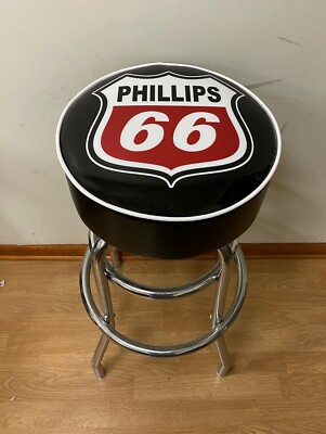 Phillips 66 Gas Sign Bar Stool Stools