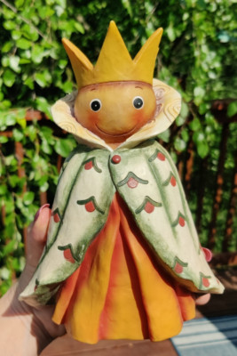 Vintage Artisan Flair Inc One Enchanted Evening Queen Spider Figurine 7 inch!