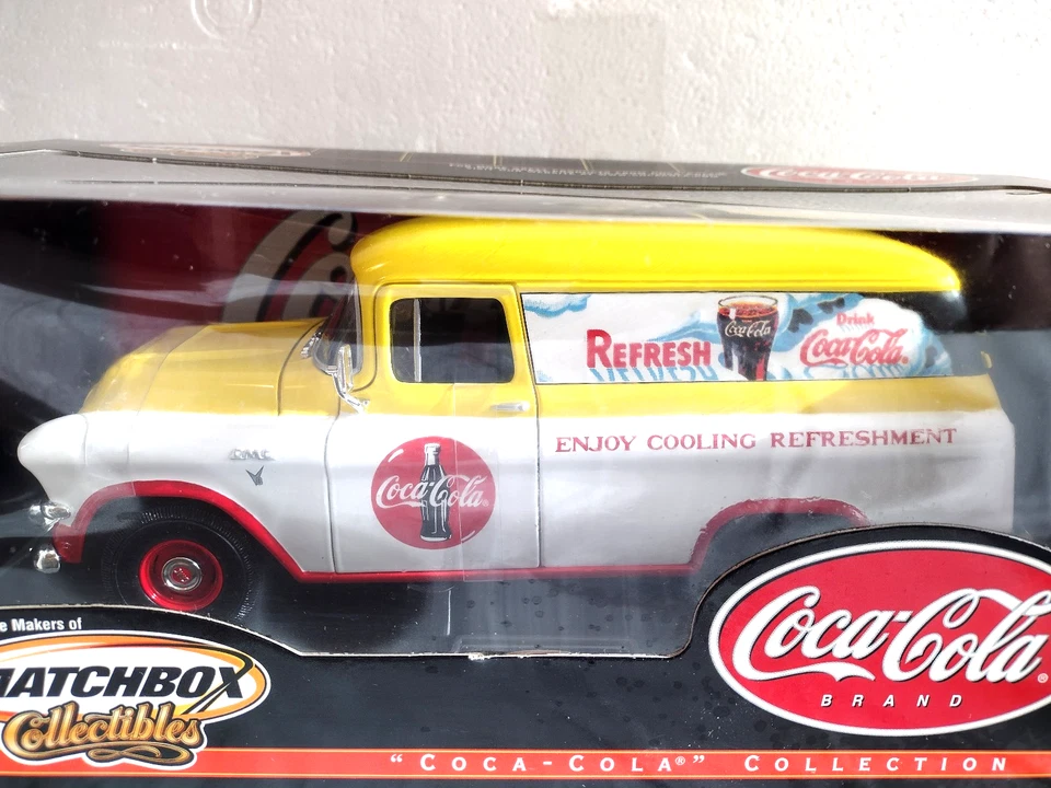 Matchbox Collectibles Coca Cola 1957 GMC Panel Van Diecast Modelo 1:18 Caja Sellada Foto 4 de 4