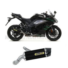 Pot Echappement Arrow IndyR Alum Noir Carb KAWASAKI NINJA 1000 SX Tour 2020 2023