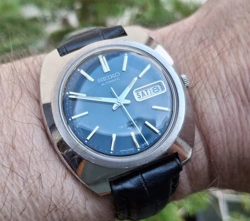 Seiko Automatic 7006-7090 Quickset Day/Date Watch Vintage.  Very Good.